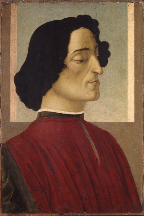Botticelli, Ritratto di Giuliano de’ Medici, Accademia Carrara