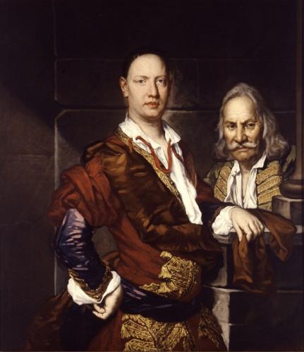 Fra Galgario, Ritratto del conte Giovanni Secco Suardo con domestico Fra Galgario, Ritratto del conte Giovanni Secco Suardo con domestico