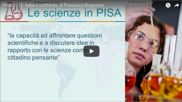 PISA2015: Italia a confronto, video