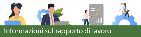 Informazioni sul rapporto di lavoro