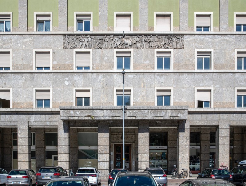 Edificio INPS in Piazza Vittoria a Bolzano, Foto: LPA/Alexa Rainer