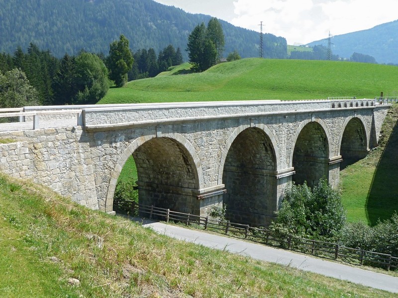 Monumento tecnico: Rasun di Sotto: ponte storico sul rio di Anterselva, Alois Negrelli (1847)
