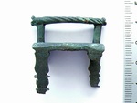 Appiano-San Paolo: Panchina in miniatura in bronzo, età romana
