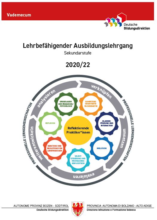 Vademecum zum Ausbildungslehrgang Lehrbefähigung Sekundarstufe