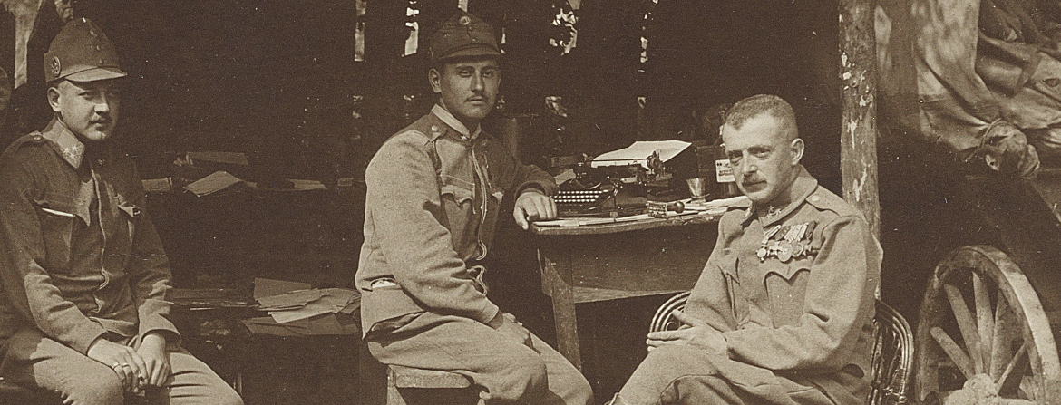 La macchina da scrivere nella Prima Guerra Mondiale