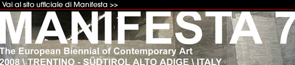 Vai al sito ufficiale di Manifesta 7