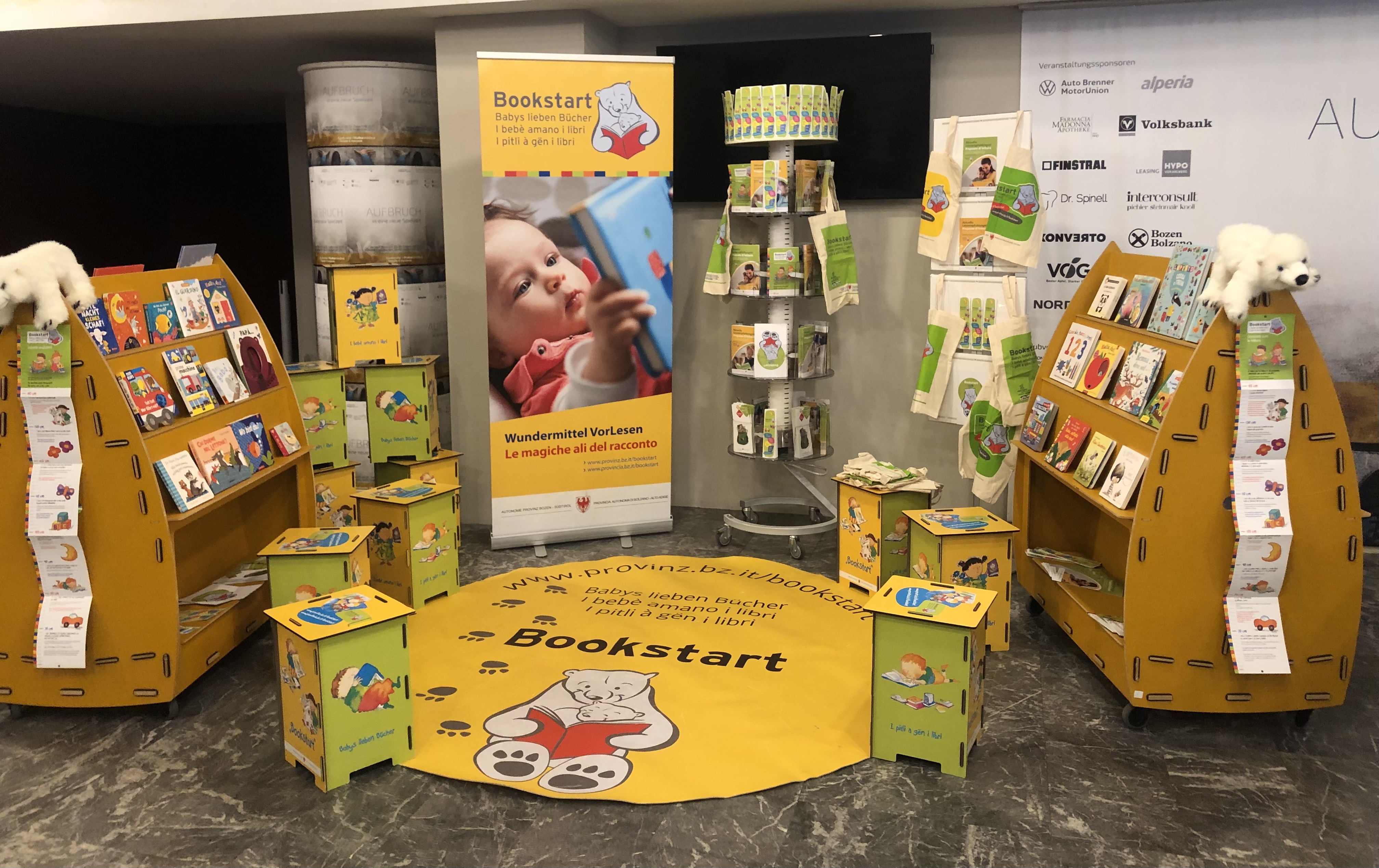 Bookstart bei Bücherausstellung Bücherwelten