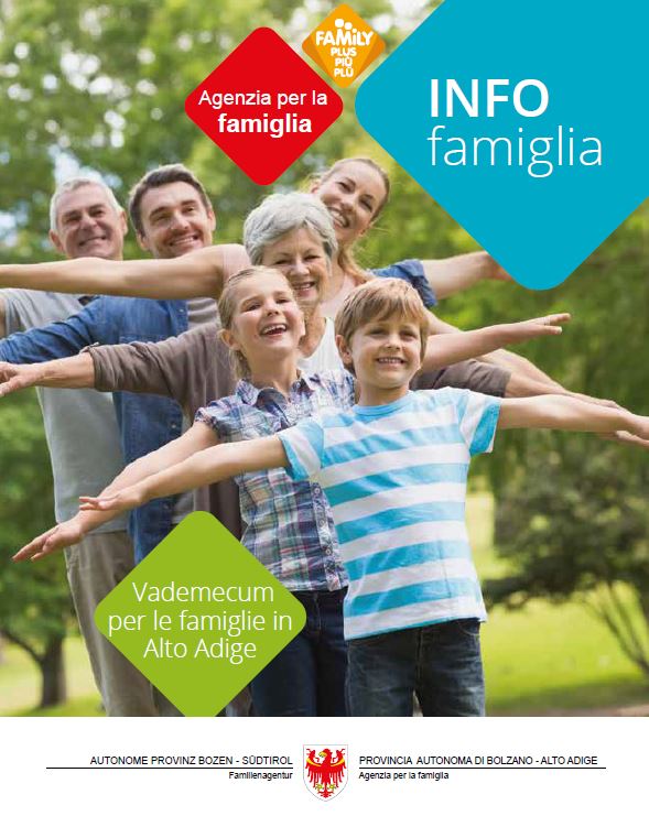 INFOfamiglia: vademecum per le famiglie in Alto Adige