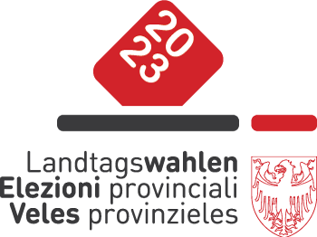 Landtagswahlen 2023 - Elezioni provinciali 2023 - Vëles dl cunsëi 2023