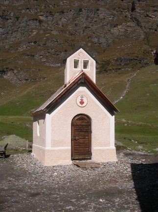 Antoniuskapelle in Lazins, Moos in Passeier