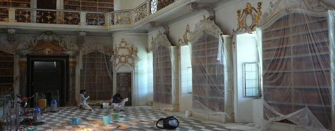 Restaurierung im Kloster Neustift