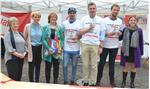 I finalisti e la giuria del 2° Ironman Contest: da sx Gnecchi, Morandini, Stocker, Visintin, Dorfmann, Winkler e Oberhammer. (Foto: USP/mp)