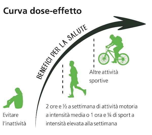Attività fisica - la giusta quantità Attività fisica - la giusta quantità