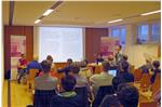 Un’immagine della sala in cui si è tenuto il seminario di aggiornamento sulle barriere architettoniche Foto: USP