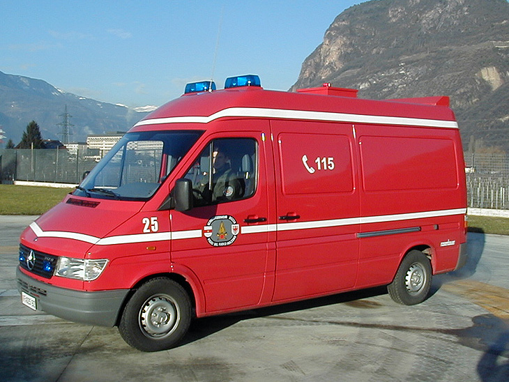 Mezzo per interventi antinquinamento - Mercedes Sprinter