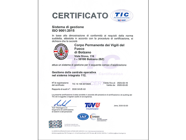Processo di certificazione ISO 9001