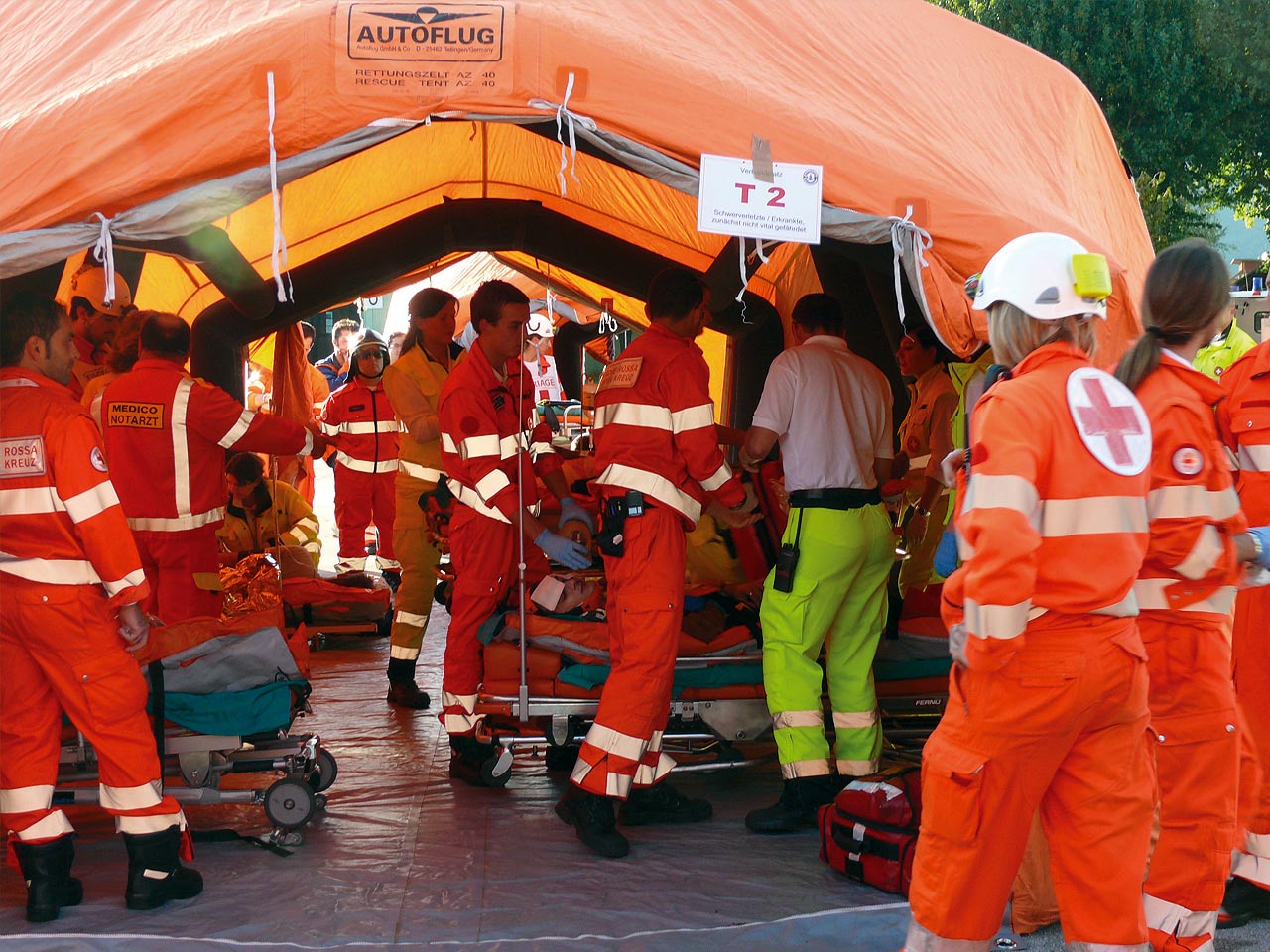 Soccorsi sanitari - Gruppi di pronto intervento