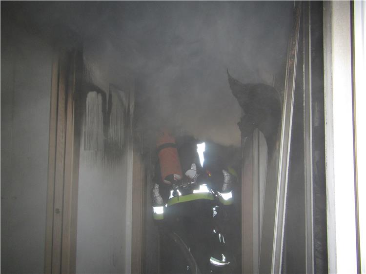 Incendio in appartamento a Bolzano