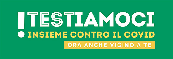 Testiamoci, insieme contro il coronavirus.