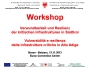 Workshop Vulnerabilitá e resilienza delle infrastrutture critiche in Alto Adige